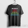 Classic Big Fan Of Immigrants Human Rights Womens Rights Protesting Trump Tee T Shirts Sweater