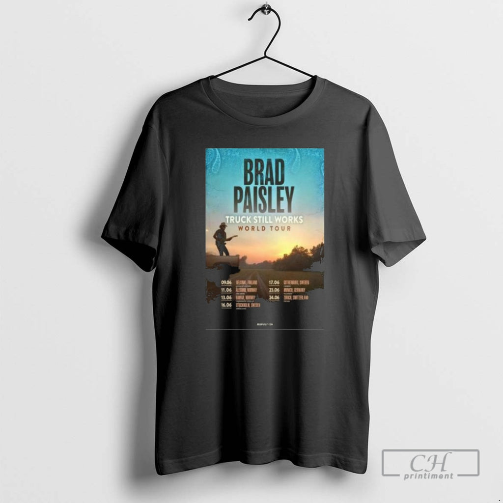 Classic Brad Paisley The Truck Still Works World Tour 2026 Shirt Sweater