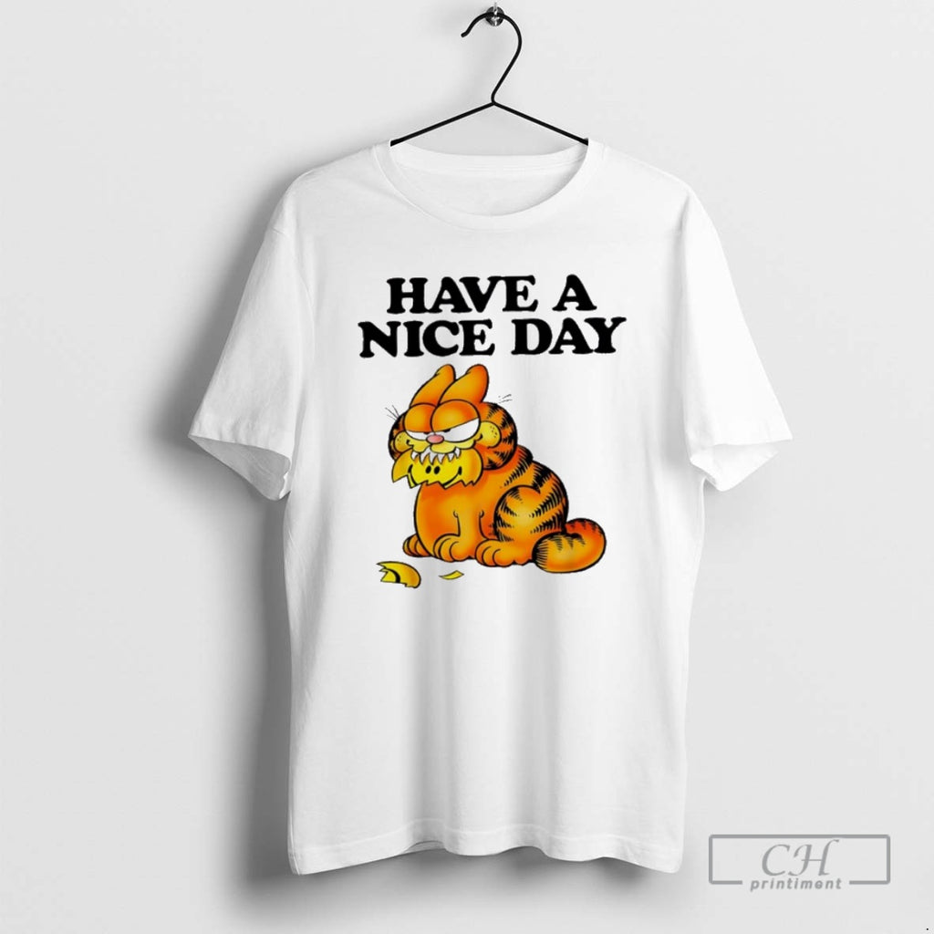 Classic Cat Have A Nice Day Shirt Sweater