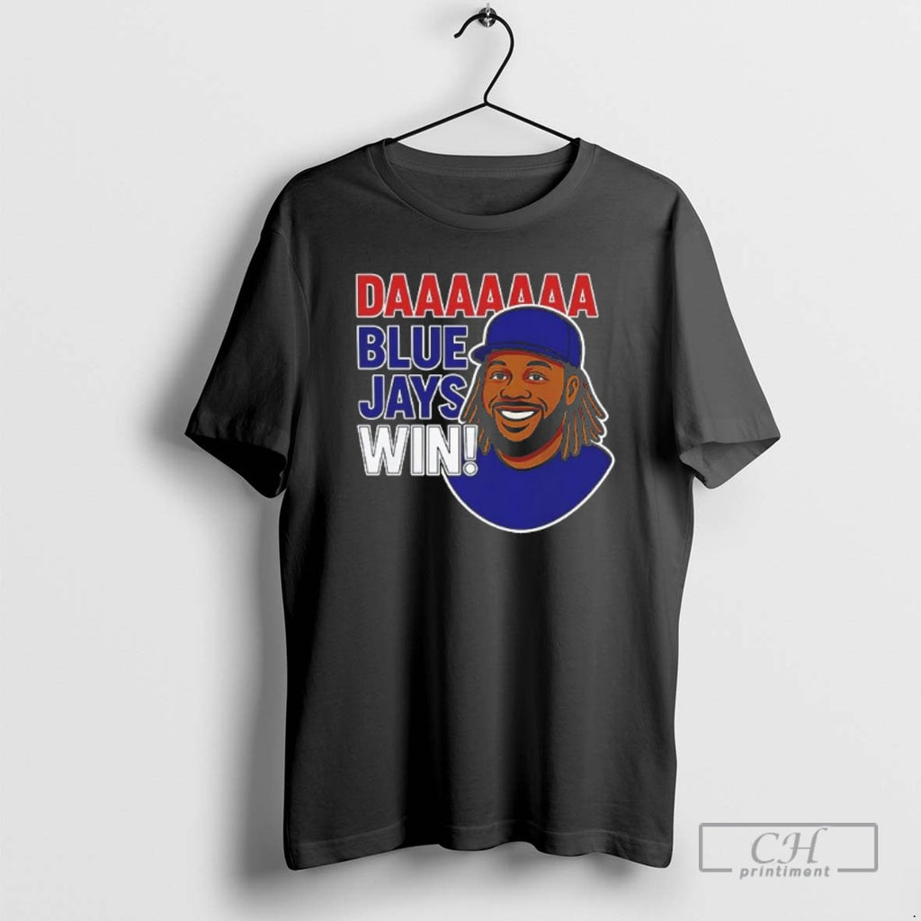 Classic Daaaaa Blue Jays Win Vladimir Guerrero Jr Cartoon Shirt Sweater