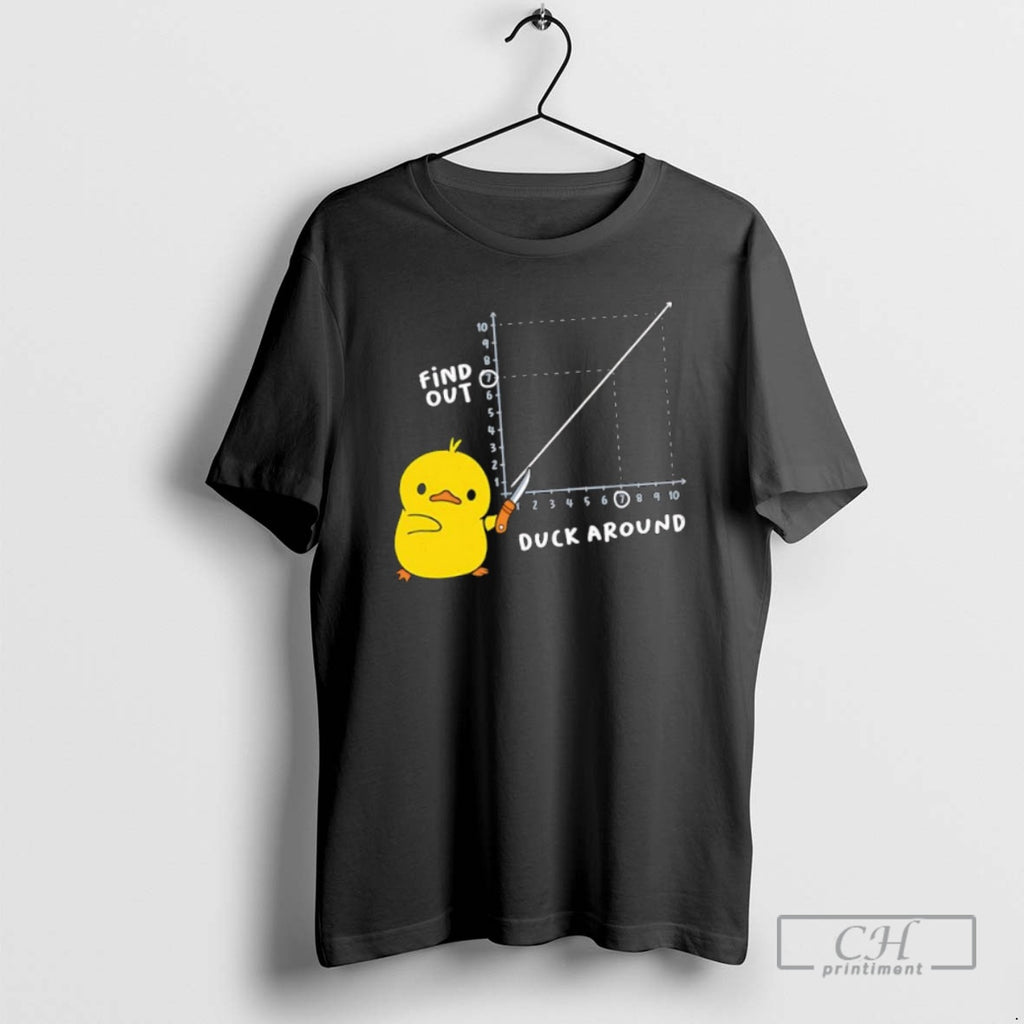 Classic Duck Around Find Out Knife Shirt Sweater