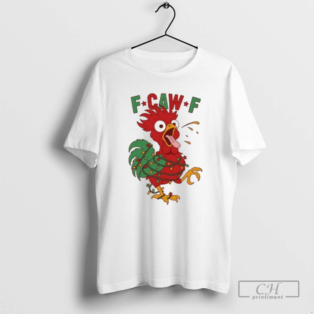 Classic F Caw F Christmas Santa Crow Shirt Sweater
