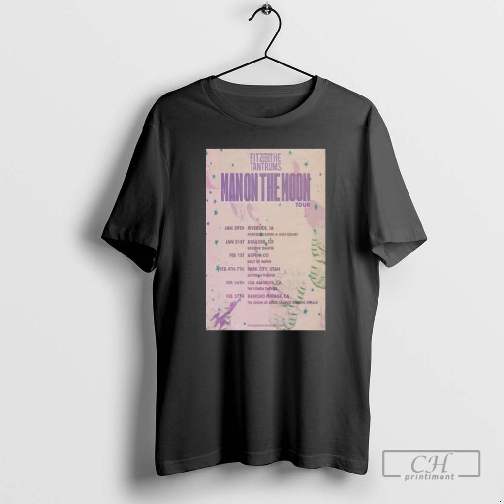 Classic Fitz And The Tantrums The Man On The Moon Tour 2026 Shirt Sweater