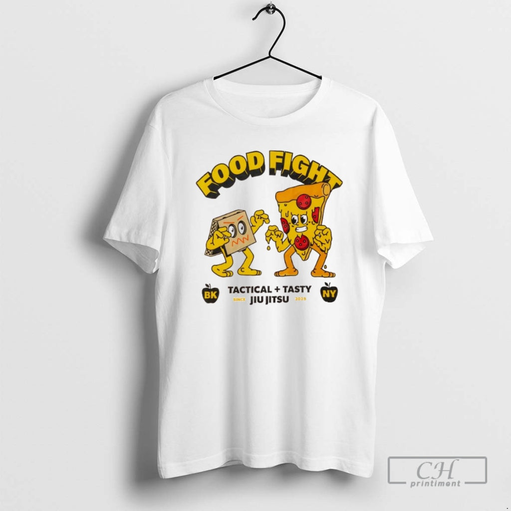 Classic Front Design Pizza Tactical Tasty Jiu Jitsu Bk And Ny Since 2025 Logo