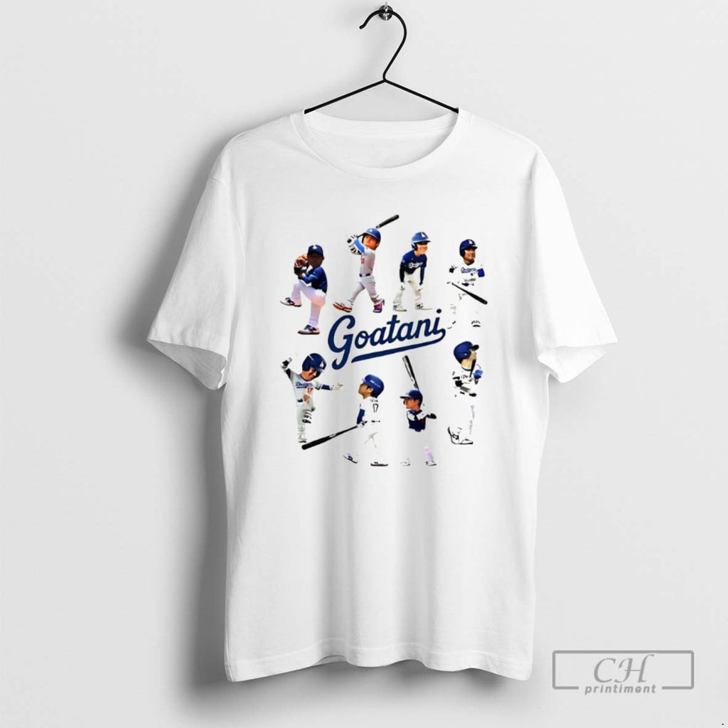 Classic Funny Los Angeles Dodgers Shohei Ohtani Mini Goatani Shirt Sweater