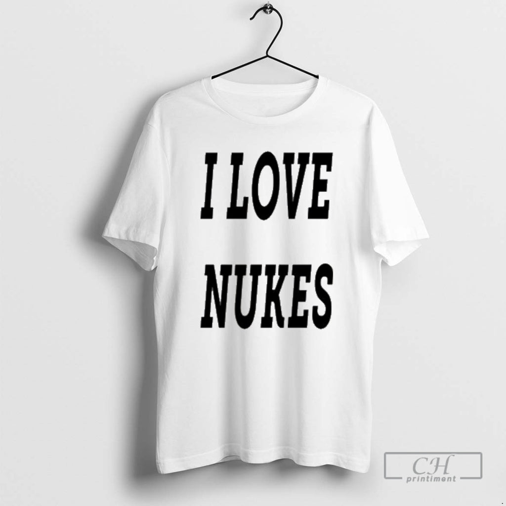Classic I Love Nukes Dj Smokey Shirt Sweater