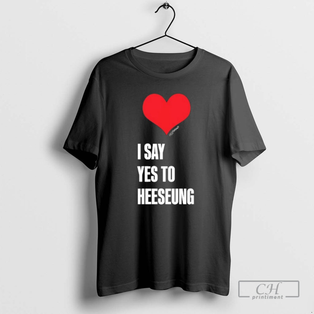 Classic I Say Yes To Heeseung Shirt Sweater