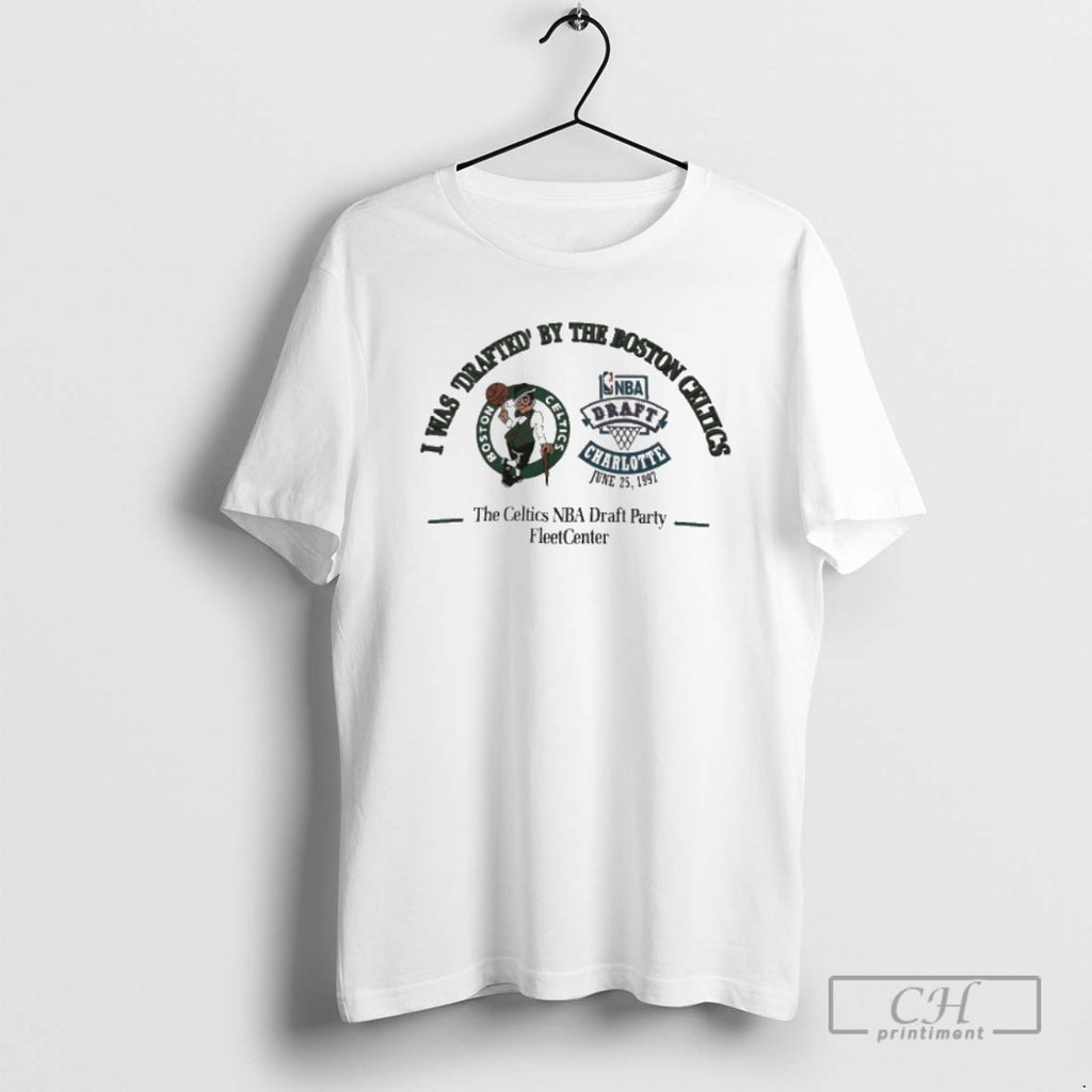 Classic I Was Drafted By The Boston Celtics Nba Draft Party Fleetcenter 1997 Vintage