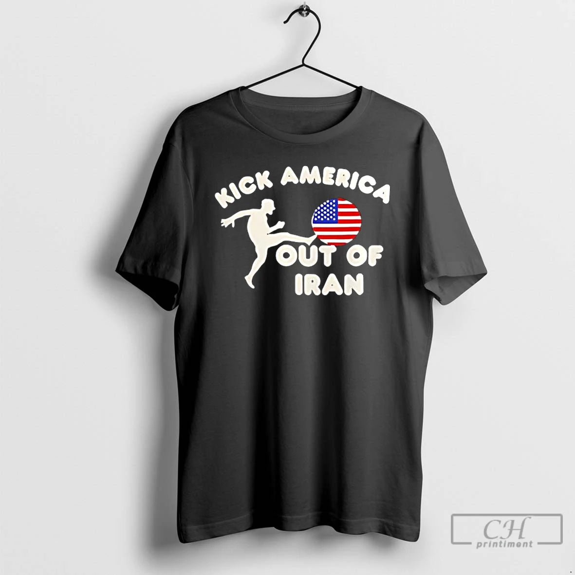 Classic Kick America Out Of Iran Tee