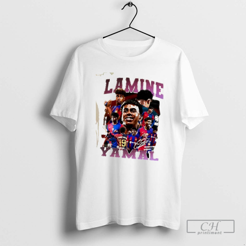 Classic Lamine Yamal Barca Fc Signature Vintage Shirt Sweater