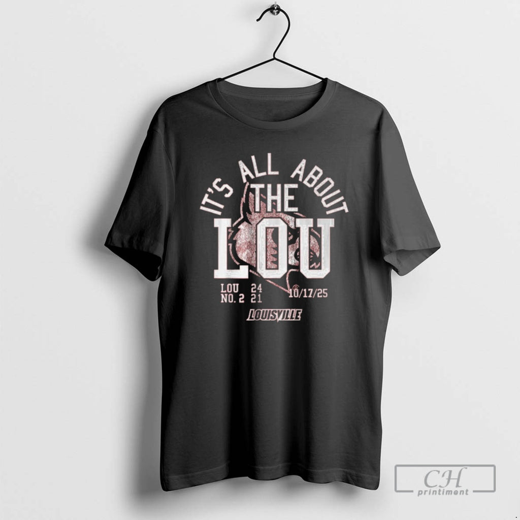Classic Louisville Football Its All About The Lou Shirt Sweater