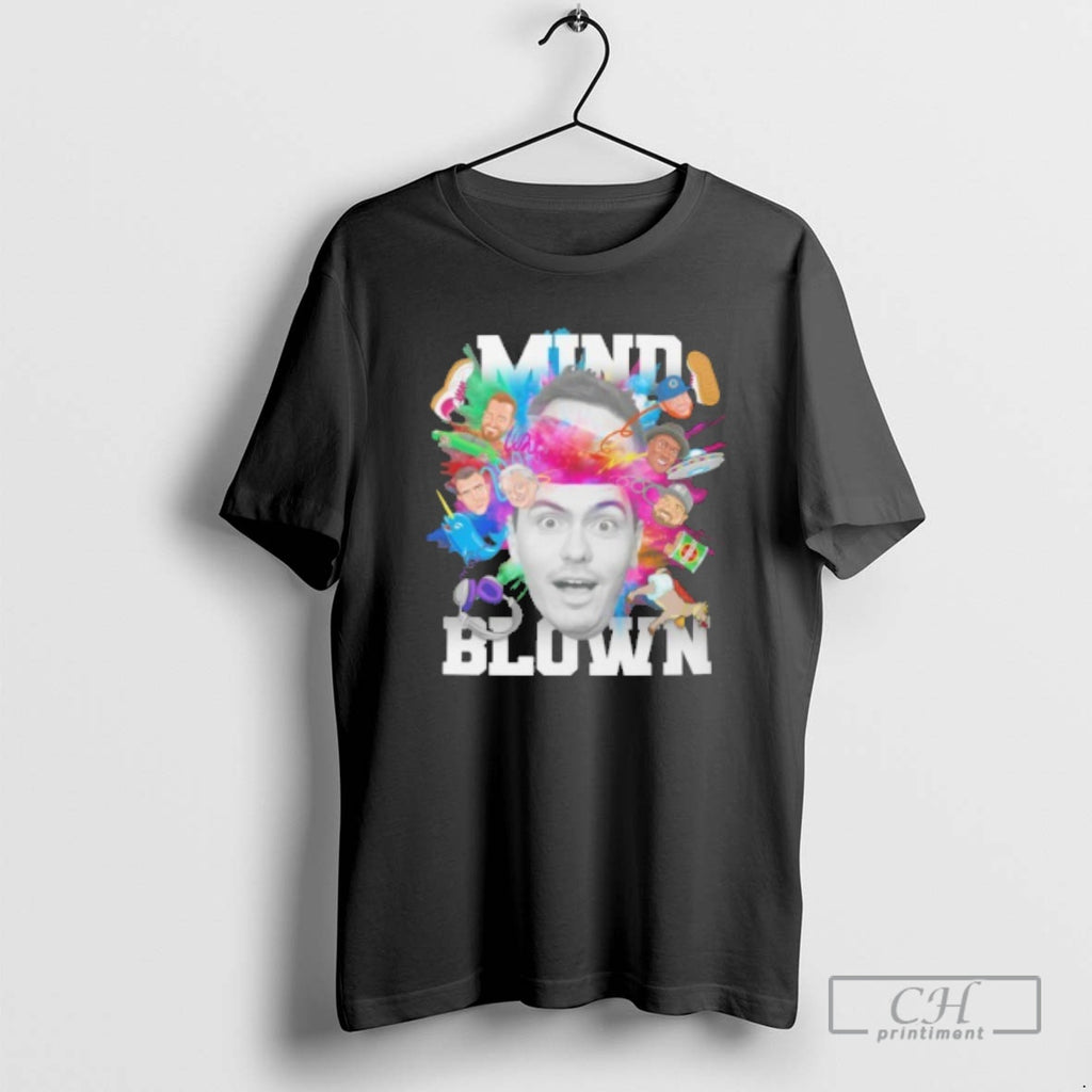 Classic Mind Blown Graphic Shirt Sweater