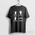 Classic Nothing Beats Los Angeles Chargers Rock Beats Scissors Paper Beats Rock Shirt Sweater