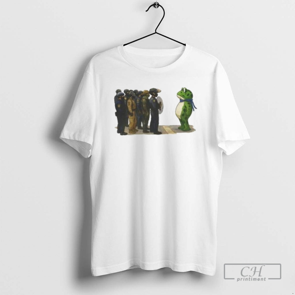 Classic Portland Freedom Frog Anti Ice Portland Frog Activist Shirt Sweater