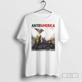 Classic Portland Frog Antifamerica Animal Flag Shirt Sweater