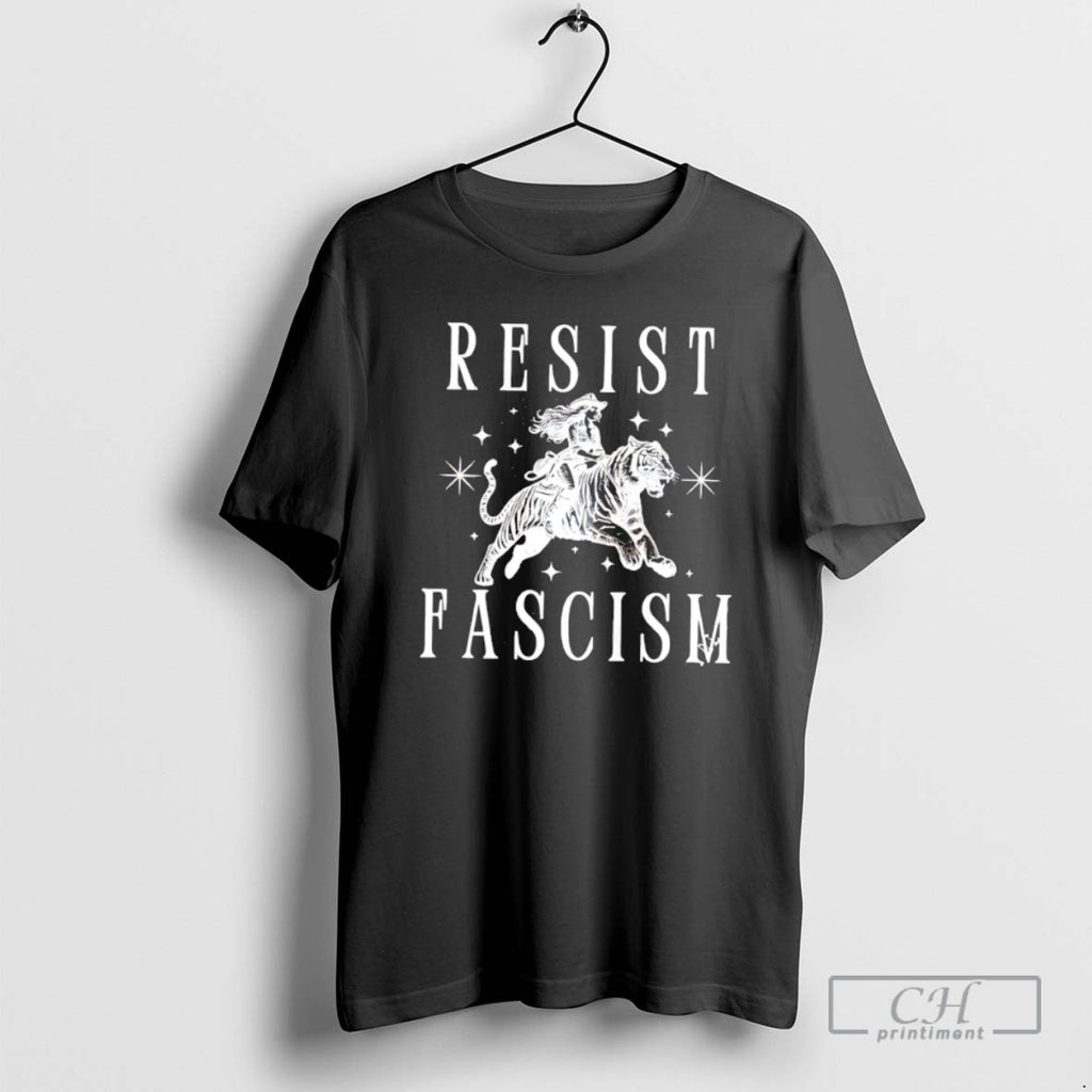 Classic Resist Fascism Tiger Shirt Sweater