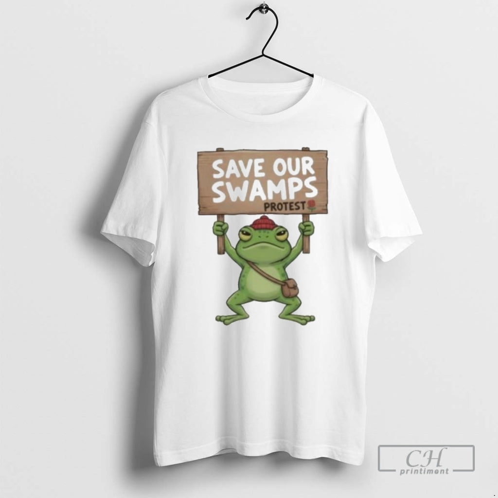 Classic Resist Frog Activist Portland Protest Frog Save Our Swamps Protest Portland Frog 2025