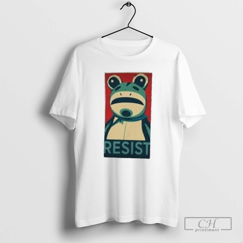 Classic Resist Frog Retro Political Portland Frog Art Graphic 2025 Shirt Sweater