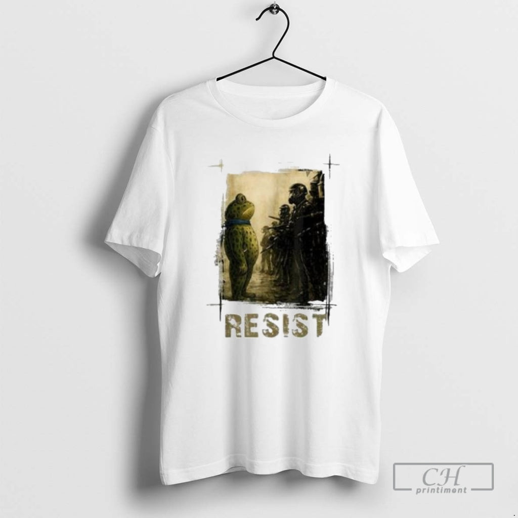 Classic Resist Frog Vs Police Powerful Protest Portland Frog 2025 Shirt Sweater