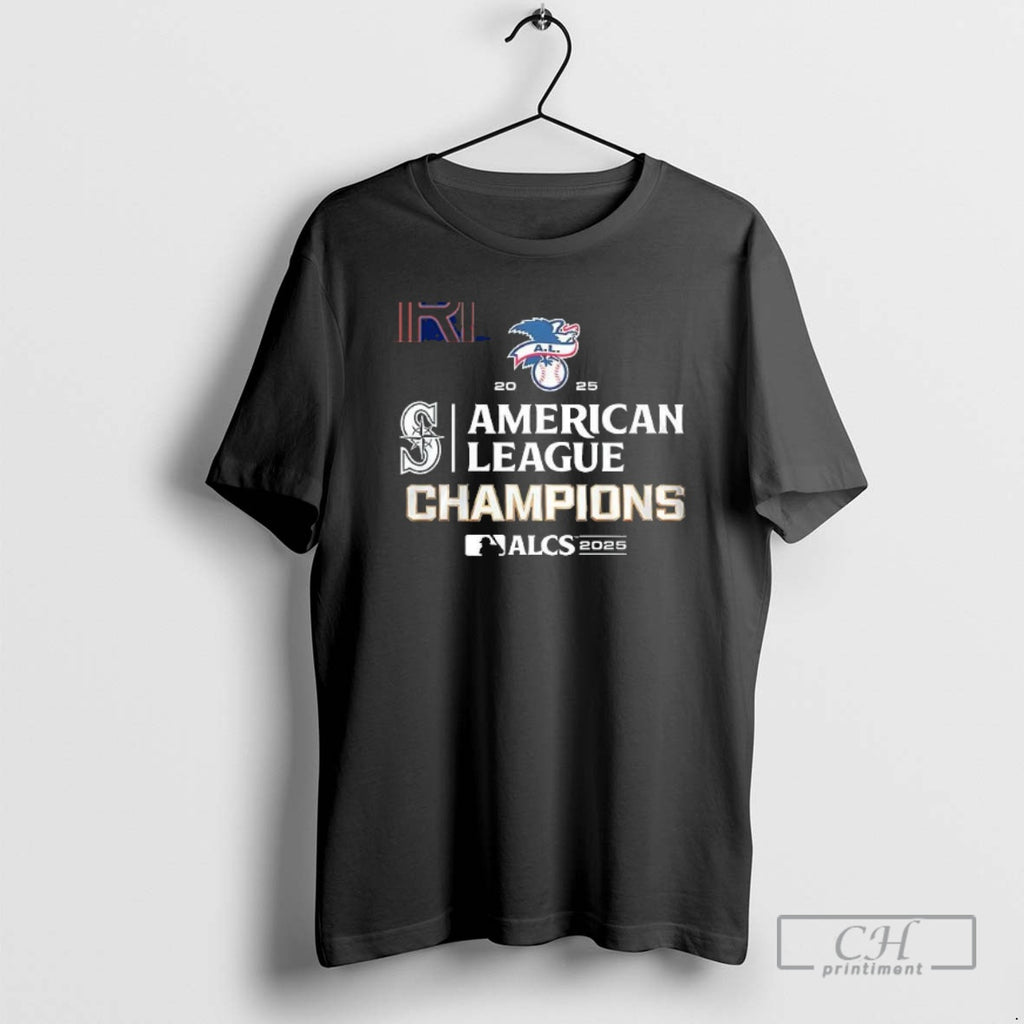 Classic Seattle Mariners 2025 American League Champions Shirt Sweater