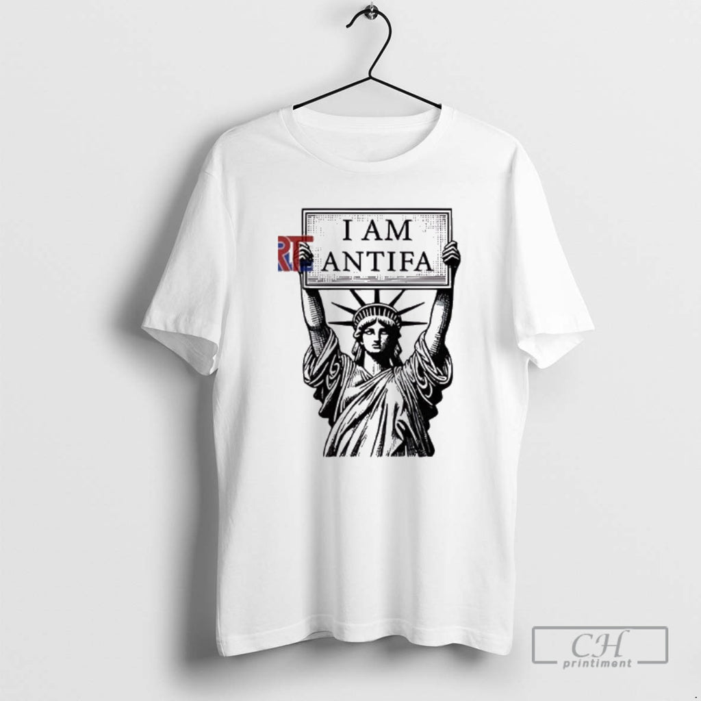 Classic Statue Of Liberty I Am Antifa Shirt Sweater