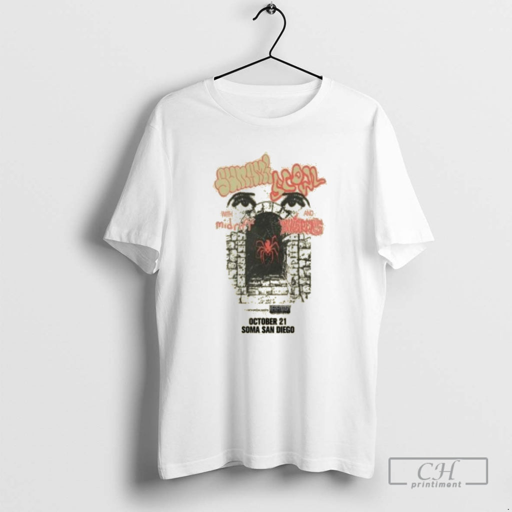 Classic Sunami Scowl Soma San Diego October 21 2025 Concert Shirt Sweater