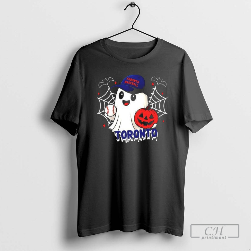 Classic Top Ghost Toronto Baseball Halloween Cute Shirt Sweater