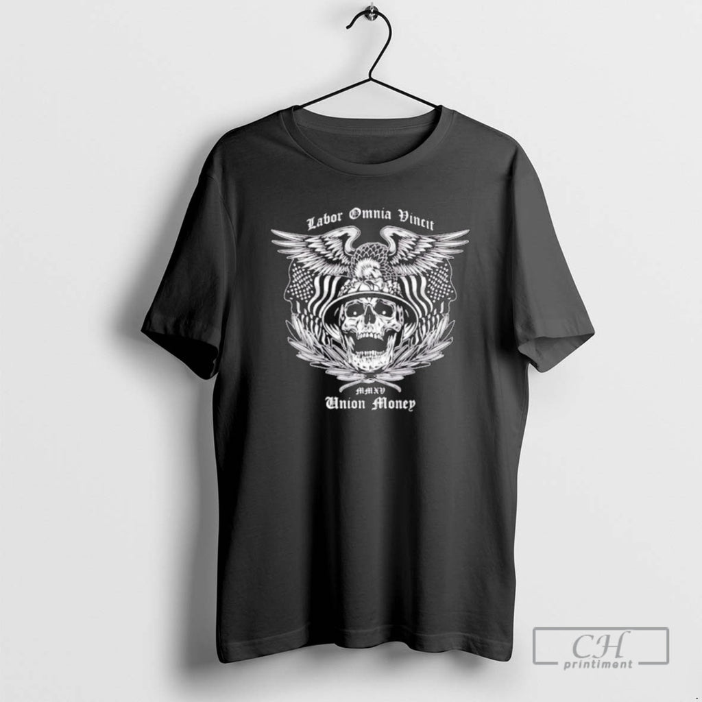 Classic Union Money Labor Omnia Vincit Shirt Sweater