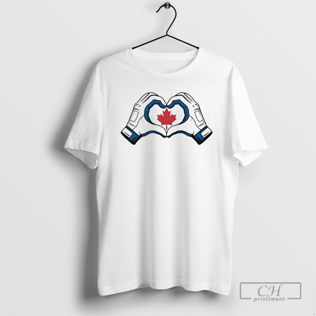 Classic Vladdy Wearing Canada Heart Hands Shirt Sweater