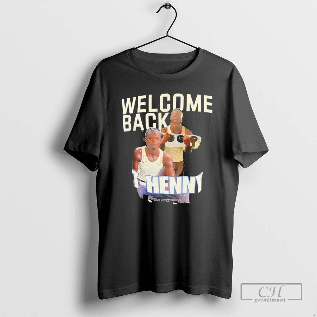 Classic Welcome Back T Henny Utah Jazz 2025 2026 Shirt Sweater