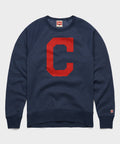 Cleveland Indians Cap Logo '08 Crewneck