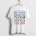 Cory Booker Held The Floor Lets Hold The Line Tee Shirt