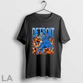 Detroit Football Lions Graphic Skeleton