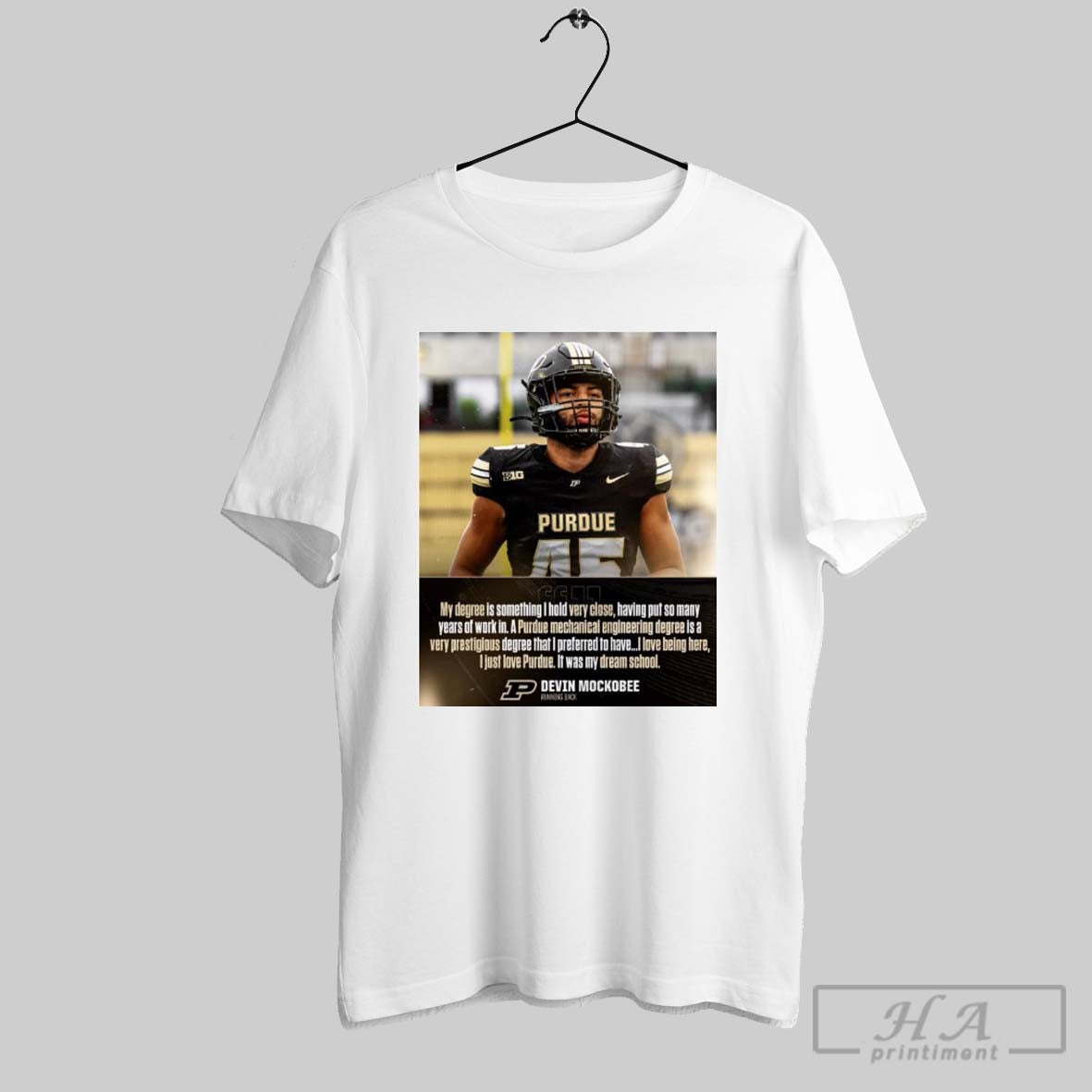 Devin Mockobee Purdue Boilermakers Football My Degree Is Something I Hold Very Close Having Pit