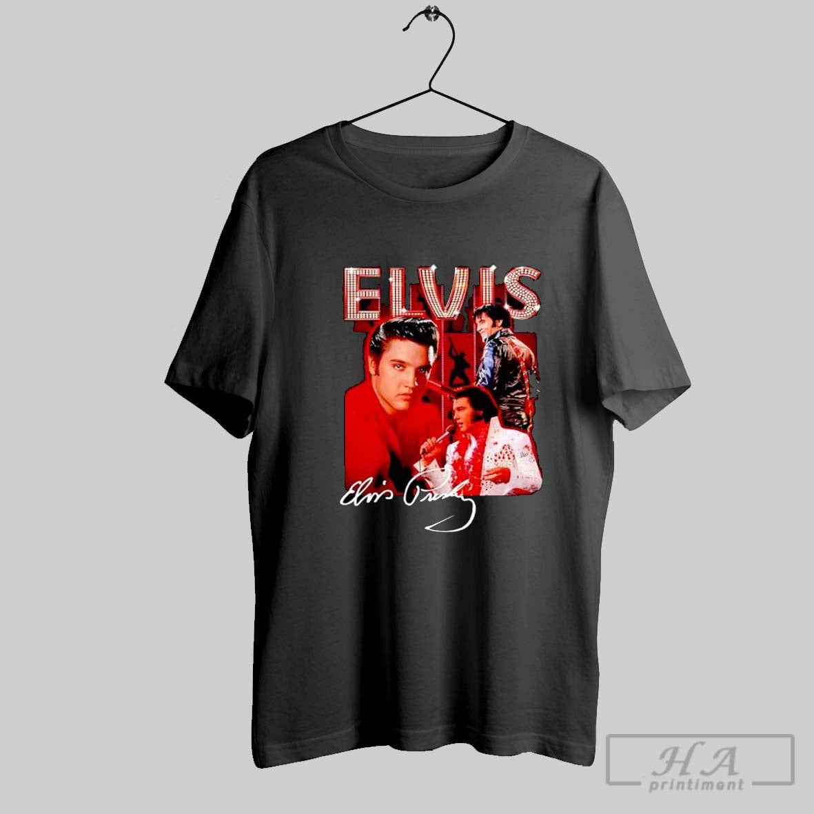 Elvis Presley Graphic Shirt Sweater Longsleeve And V Neck