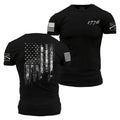 1776 Flag Black Tee Unisex T-shirt, Sweatshirt, Hoodie (1)
