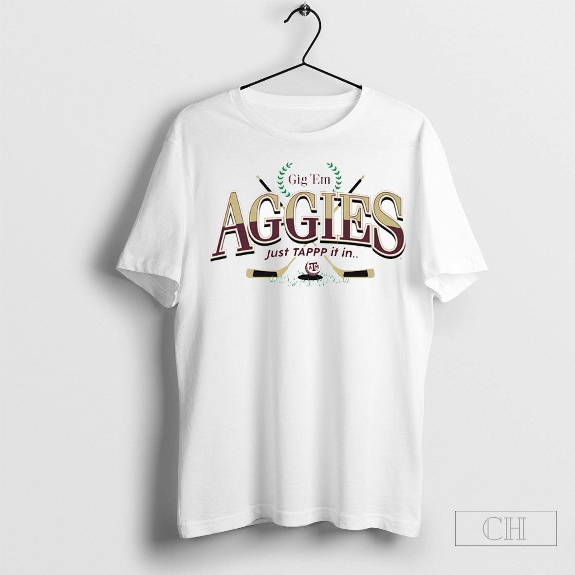 Gig Em Aggies Just Tapp It In Tee