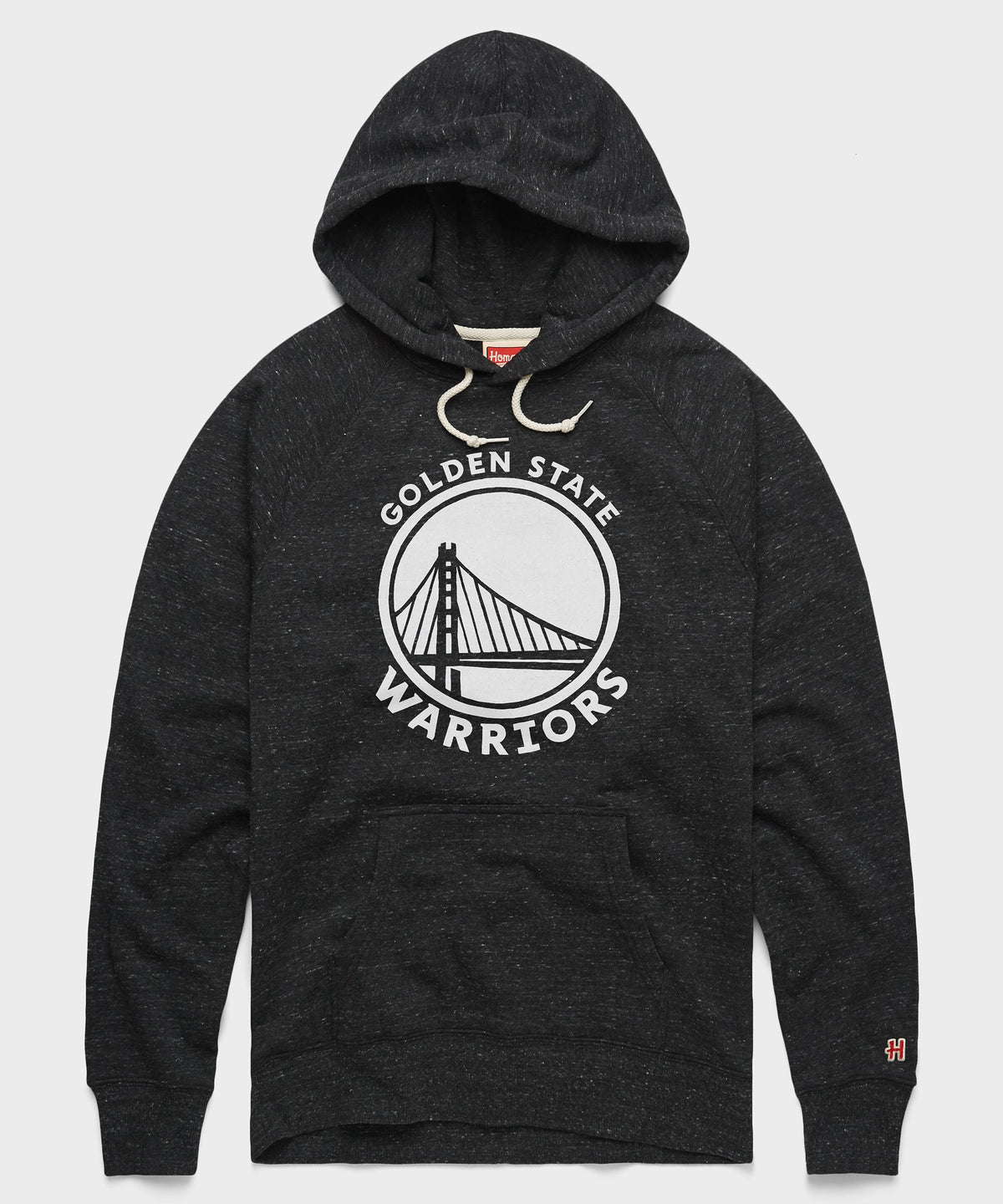 Golden State Warriors Blacktop Logo Hoodie