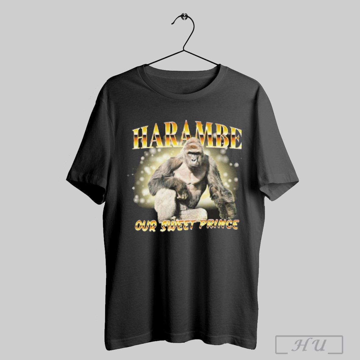Harambe Our Sweet Prince Retro T Shirt