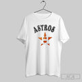 Houston Astros Rebel Athletics Stacked Logo