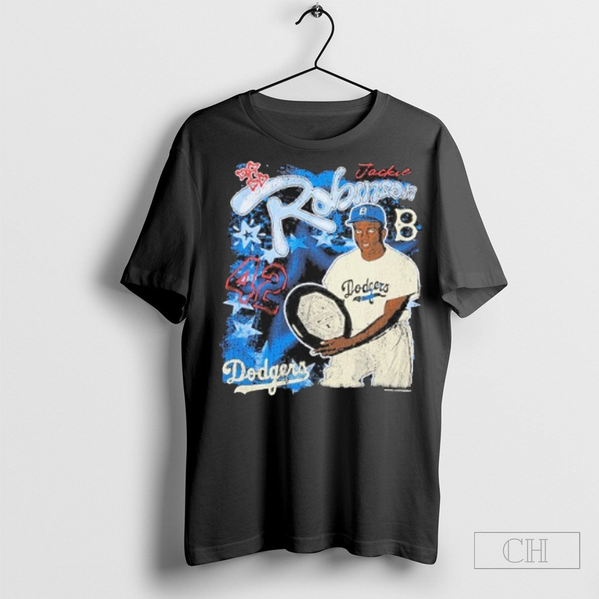 Jackie Robinson Brooklyn Dodgers Batters Eye