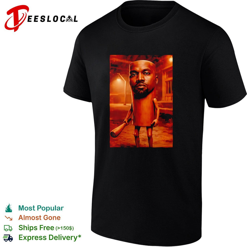Kanye West Wooden Figurine Ba Tee Unisex T-shirt, Sweatshirt, Hoodie (1)
