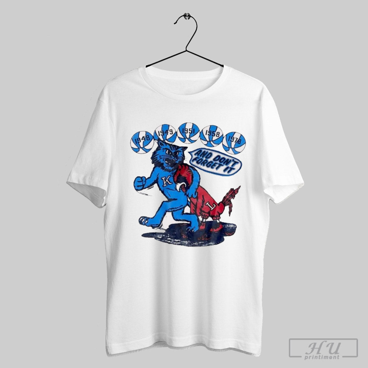 Kentucky Wildcats Vs Louisville Cardinals And Dont Forget It 1948 1978 Mascot