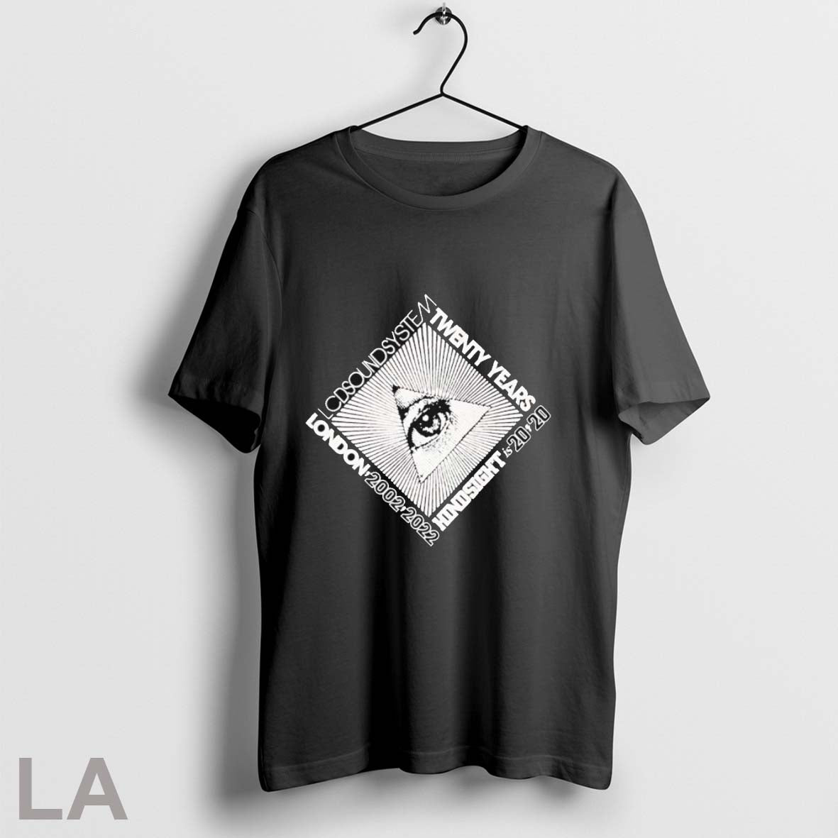 Lcd Soundsystem London 20 Years 2002 2022 Eye T Shirts