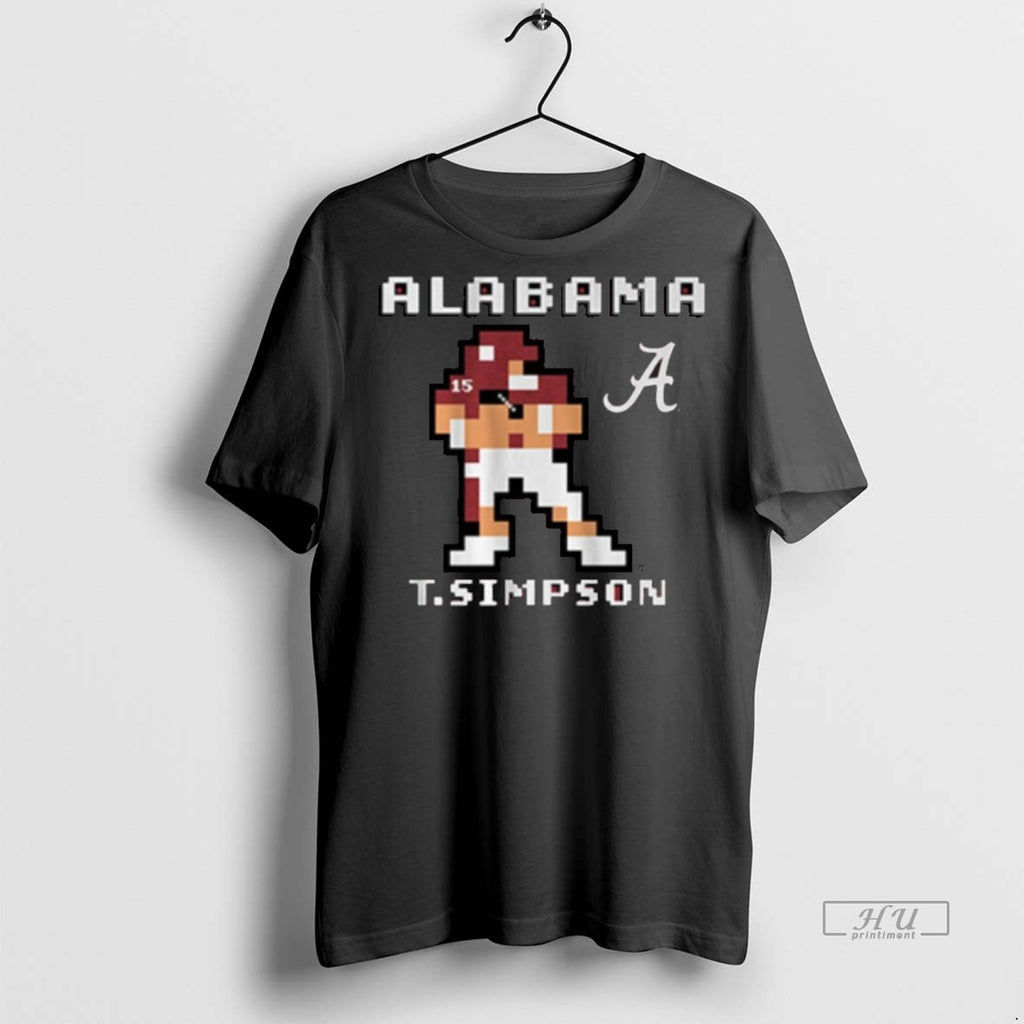 Limited Edition Alabama Football Ty Simpson Retro Baller Tee Shirt Sweater