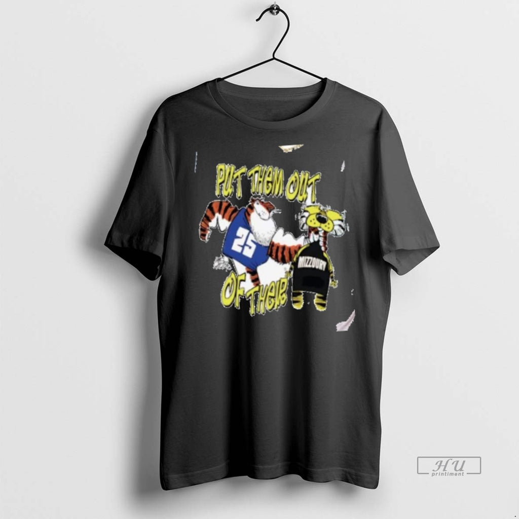 Limited Edition Auburn Tigers Put Them Out Of Their Tee Shirt Sweater