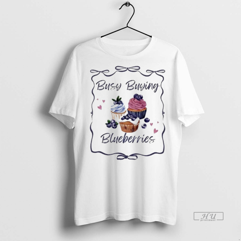 Limited Edition Busy Buying Blueberries Charlie Kirk Memorial Tee Shirt Sweater