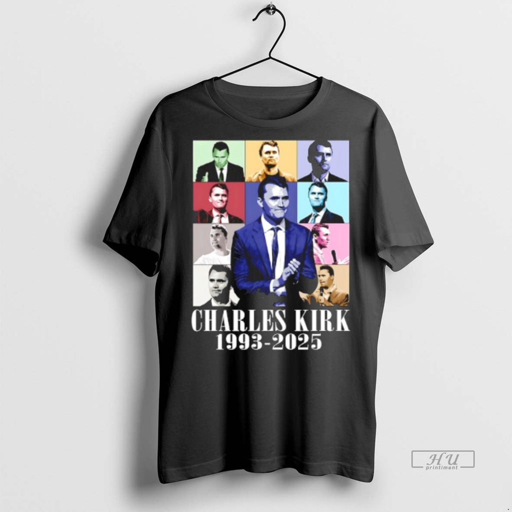 Limited Edition Charlie Kirk 1993 2025 Ear Tour Styler Tee Shirt Sweater