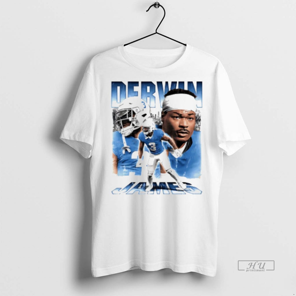 Limited Edition Derwin James Los Angeles Chargers Vintage Signature Tee Shirt Sweater