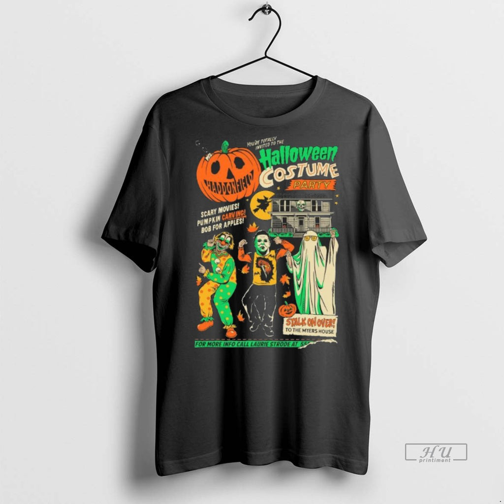 Limited Edition Haddonfield Halloween Costume Party Tee Shirt Sweater